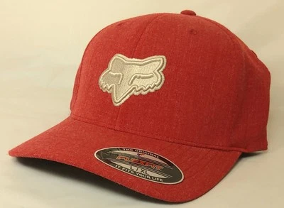 Boné Fox Racing Transposition Flexfit vermelho G/XL - Imagem 1 de 2