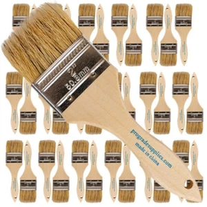 36Pk - 2" Chip Brushes for Paints, Stains, Varnishes, Glues & Gesso - Picture 1 of 7