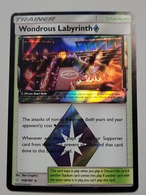 Wondrous Labyrinth Prism Star 158/181 Sm-Team Up Holo - Image 1 of 2