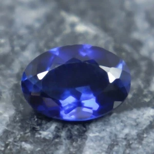 Natural Blue Sapphire Flawless 5.40 Ct GIE Certified Cut Loose Gemstone 1058 - Picture 1 of 7