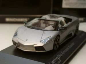 Minichamps Lamborghini REVENTON, 2010, matt grau met. - 400 103960 - 1:43 - Bild 1 von 6
