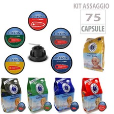 KIT ASSAGGIO 75 CAPSULE CIALDE CAFFE BORBONE COMPATIBILI NESCAFÈ DOLCE GUSTO SC0