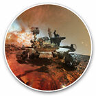 2 x Vinyl Stickers 7.5cm - Curiosity Mars Rover Space Science Cool Gift #21409