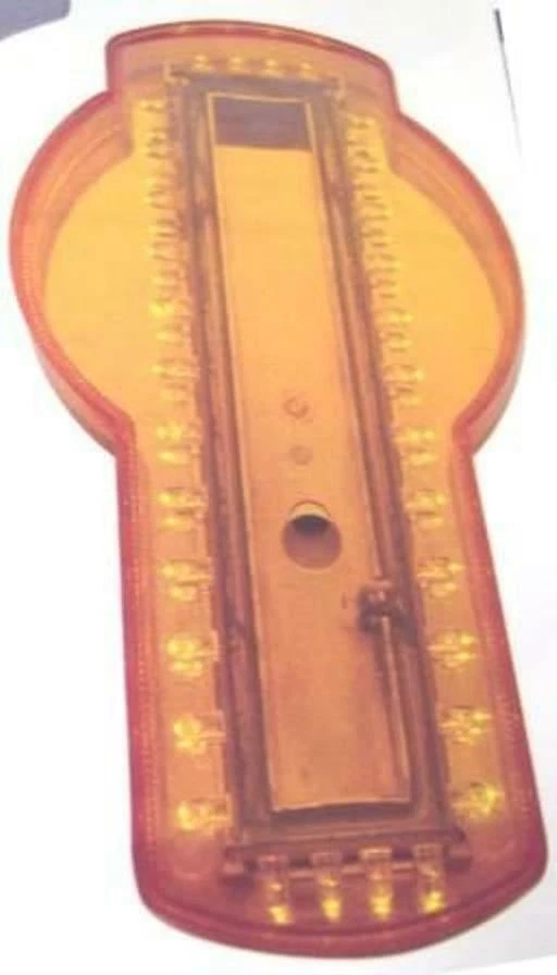 Kenworth Capucha Emblema Luz 32 LED Lente Ámbar 8 1/2" Largo Plástico UP#38885 Cada uno Foto 1 de 1