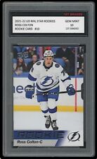 ROSS COLTON 2021-22 UPPER DECK UD STAR HOCKEY 1ST GRADED 10 ROOKIE CARD RC #10