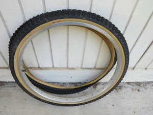 SALE!!! ONZA 26 x 2.10  SKIN WALL MOUNTAIN BIKE TIRES MTB  VINTAGE CROSS COUNTRY - Picture 1 of 8