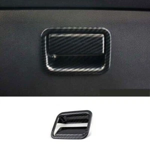 Carbon Fiber Co-Pilot Storage Box Handle 2020-2023 For Toyota Corolla Cover Trim - Picture 1 of 4