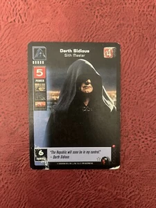 Darth Sidious - Star Wars Young Jedi CCG, Maestro Sith # 72 MP/HP - Imagen 1 de 2