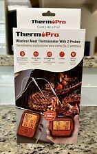 ThermoPro TP828BW Wireless Meat Thermometer Probe 1000FT Range (Red)