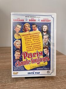 PARIS CHANTE TOUJOURS DVD RENÉ CHATEAU | MARIANO / PIAF / ROSSI | NEUF