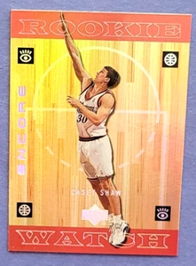 1998-99 Upper Deck Encore #141 Casey Shaw NBA Rookie Card RC - Picture 1 of 2