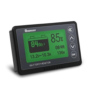 Renogy 500A Monitor Batteria con Shunt, Allarme Programmabile Alta e Bassa Tensione, - Foto 1 di 9