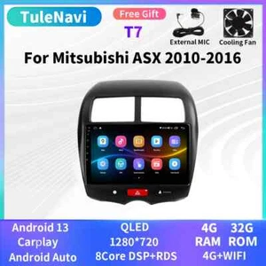 Car Radio For Mitsubishi ASX 2010-2016 CarPlay GPS Multimedia Auto Player Screen - Picture 1 of 32