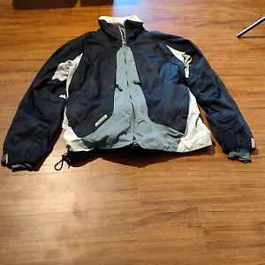 Dynastar Ski Jacket Men's Large Black Grey and Beige Size Large - Picture 1 of 9