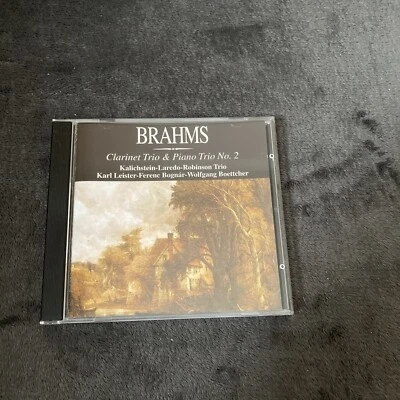 BRAHMS - CLARINET TRIO & PIANO TRIO No. 2 / KALICHSTEIN / LAREDO CD - Bild 1 von 3