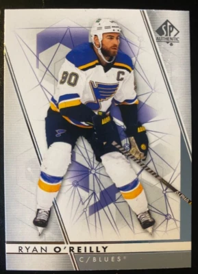 Ryan O'Reilly 2022-23 Upper Deck SP Authentic Hockey #90 St. Louis Blues - Image 1 of 2