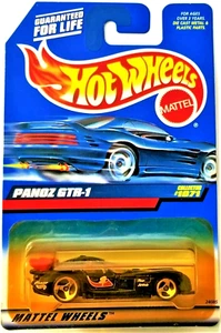 Hot Wheels Panoz GTR-1 Collector #1071 1:64 Diecast Yellowed Blister - Picture 1 of 2