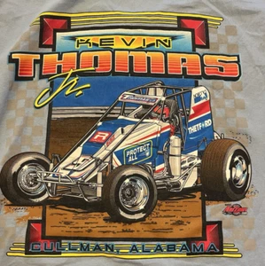 Kevin Thomas Jr Sprint Racing Car 2XL XX T-Shirt Cullman, Alabama - RARE - Picture 1 of 8