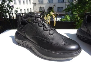 COLE HAAN ZEROGRAND WFA Herren Schuhe Sneaker Nappa Leder Schwarz Gr.42 (US9 Neu - Bild 1 von 18