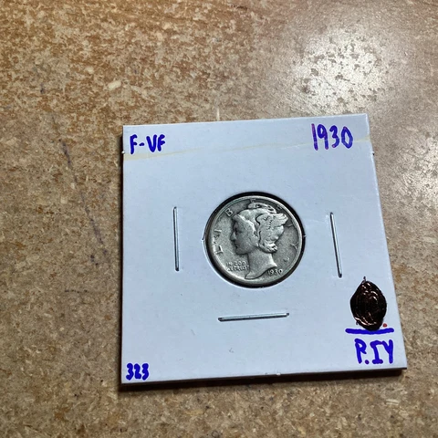 1930 P Mercury Dime-050723-0056 Cover
