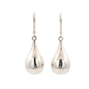 Pendientes colgantes RLM Studio plata esterlina Robert Lee Morris lágrima gota palanca oreja - Imagen 1 de 6