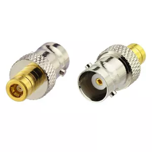 10pcs SMB Plug to BNC Female Connector Adapter for Car Stereo DAB Digital Radio - Picture 1 of 4