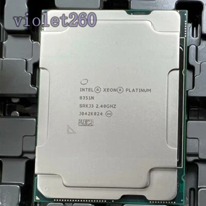 Intel Xeon Platinum 8351N QS LGA4189 1S CPU Processor 2.4GHz 36-Core 54MB 225W - Picture 1 of 1