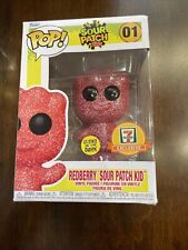 Funko Pop Sour Patch Kids Redberry #01 Glow GITD 7-Eleven 7-11 + Soft Protector