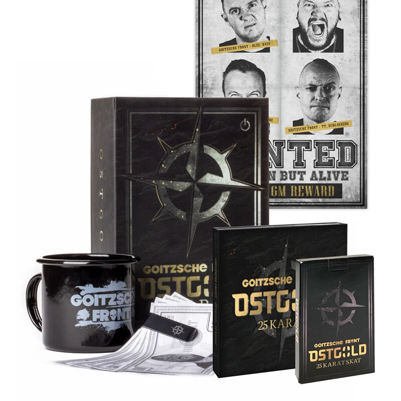 GOITZSCHE FRONT - Ostgold - 25 Karat - Ltd. Boxset - original verpackt - Neuware - Bild 1 von 1