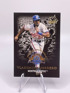 Vladimir Guerrero 1998 Gold Leaf Star Fractal Materials #170 /1000 Expos Sharp!