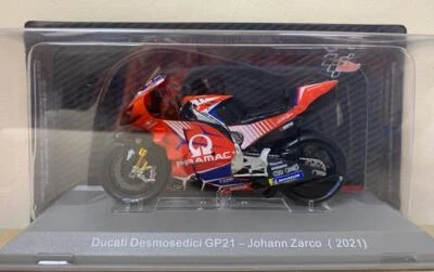 1/18. #90.fr. Ducati Desmosedici GP21, 2021, Johann Zarco, Moto GP - Photo 1/2