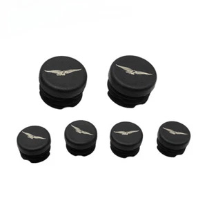 6x Frame Hole Cover Caps Plug Decorative Frame Cap Set fits For MOTO GUZZI V85TT - Picture 1 of 10