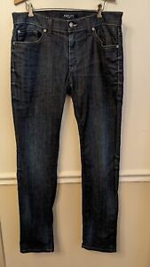 Fidelty Jeans Torino Men's Size 33x32 Dark Atomic Wash EUC