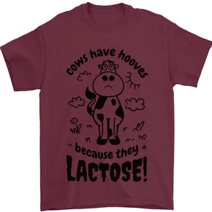 Cows Have Hooves Because They Lack Toes Mens T-Shirt 100% Cotton - Picture 1 of 96
