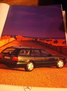 BROCHURE MERCEDES CLASSE E  BREAK MODELE  FRANCAIS  14  PAGES  FEVRIER 1996 - Picture 1 of 1