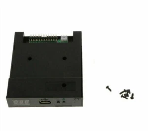 SFR1M44-U100K Black 3.5" Floppy Disk Drive to USB emulator Simulation 1.44MB O - Bild 1 von 7
