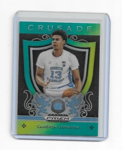 Cameron Johnson 2019 Prizm Draft Picks Yellow Green Crusade Rookie Card #32 #d - Picture 1 of 2