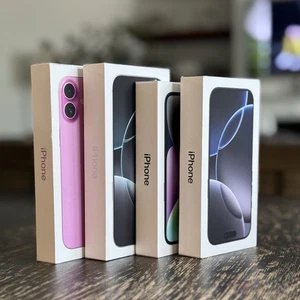 Apple Empty Boxes lot Of four 4 Empty iPhone Boxes Models 14-16 Pro/Plus/Pro Max - Picture 1 of 4