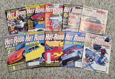 Popular Hot Rodding Magazine  January-August & October-November 1998 - 10 Issues - Image 1 of 4
