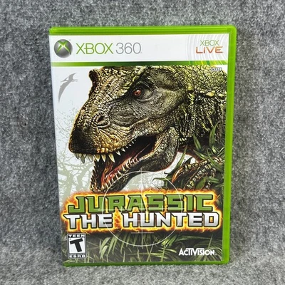 Jurassic: The Hunted Xbox 360 (2009) Complete In Box CIB - Image 1 of 4