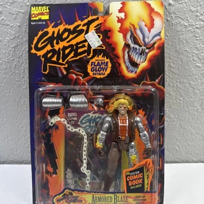 Toyota Biz Marvel Ghost Rider 1996 blindado Blaze sin usar, en caja Foto 1 de 4