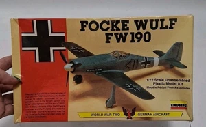 Sealed 1990 Lindberg Focke Wulf FW190 WWII German Fighter 1/72 #70582 Look Read - Bild 1 von 11