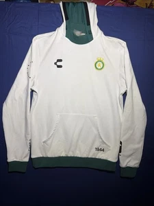Club Leon Fc Charly sportlicher Hoodie weiß Größe Small  - Bild 1 von 15