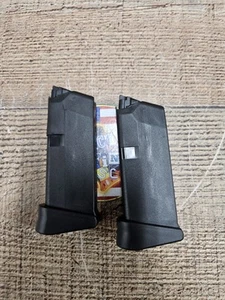 GLOCK 43 MF43106 9 mm 6-Round Oem Magazine 2/pcs - Picture 1 of 6