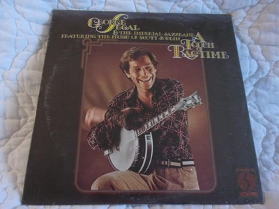 GEORGE SEGAL A TOUCH OF RAGTIME LP NEW MUSIC OF SCOTT JOPLIN BANJO UKULELE JAZZ - Image 1 of 4