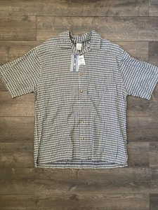 Ocean Pacific gewebtes Camp Shirt Größe Large neu mit Etikett - Bild 1 von 6