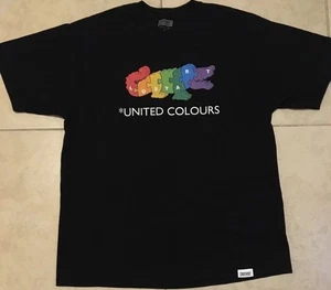 Lost Art Skate Shop Benetton Shirt XL Polar Isle Skateboards Cafe FTC Vtg Y2K - Picture 1 of 7