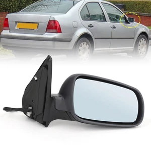 Right Hand Side Door Wing Mirror Heated Electric Primed Für VW Golf Mk4 97-04 - Bild 1 von 10