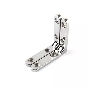 High Quality Spring Hinge Furniture 10 Pieces 30x30mm 90 Degree Support Hinge - Picture 1 of 12