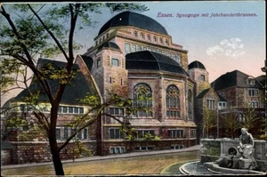 Judaika Ak Essen im Ruhrgebiet Nordrhein Westfalen, Synagoge mit... - 4097188 - Picture 1 of 2